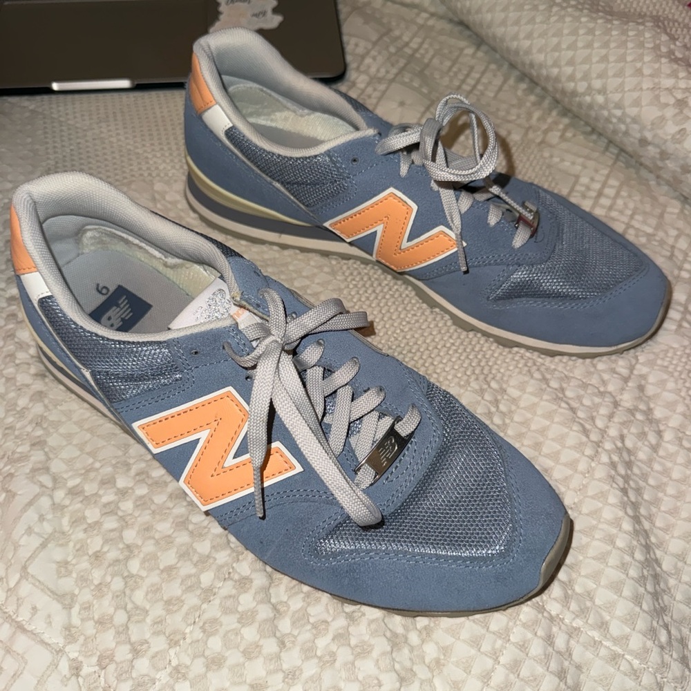 New Balance Blue and Orange Women's Sneakers